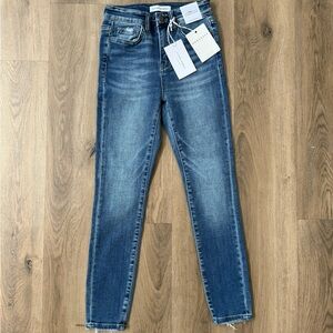 High Rise crop skinny, size 24 jeans
